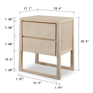 Lily Casa Side Table - 2 Drawers