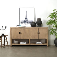 Load image into Gallery viewer, 4 Door Wood Sideboard - 67&quot;
