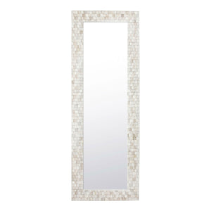 Fulton Teak Leaning Mirror