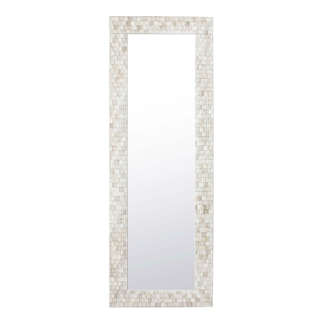 Fulton Teak Leaning Mirror
