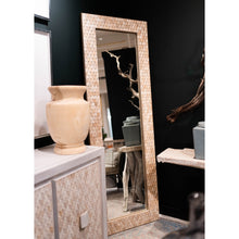 Load image into Gallery viewer, Fulton Teak Leaning Mirror

