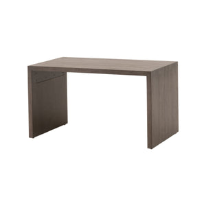 Dovetail Upholstered 54" Coffee Table - 2 Finishes