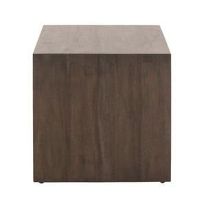 Dovetail Upholstered 54" Coffee Table - 2 Finishes