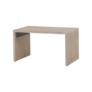 Dovetail Upholstered 54" Coffee Table - 2 Finishes