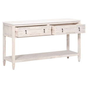 Emerie 2 Drawer Entry Console - 2 Colors