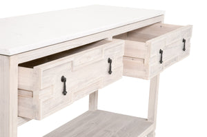 Emerie 2 Drawer Entry Console - 2 Colors