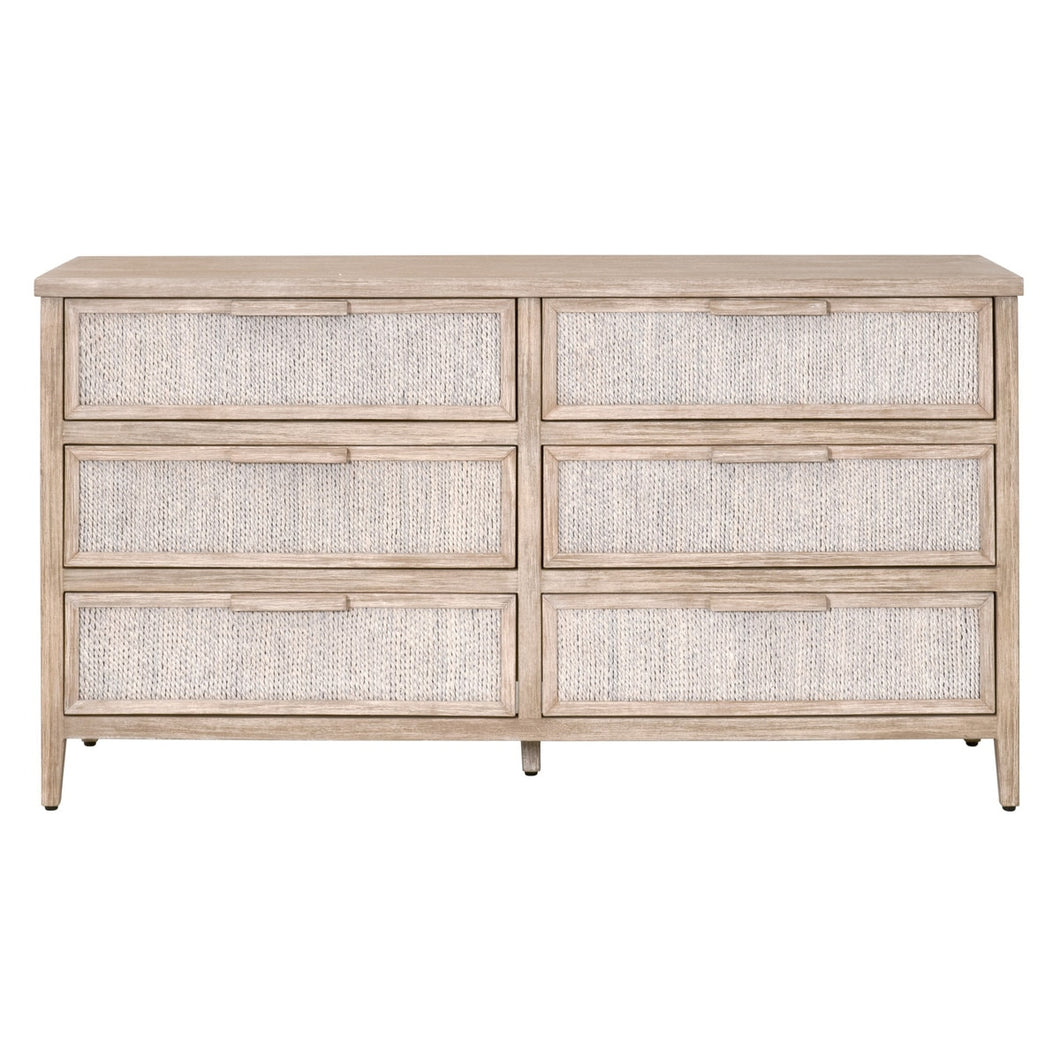 Malay 6 Drawer Double Dresser