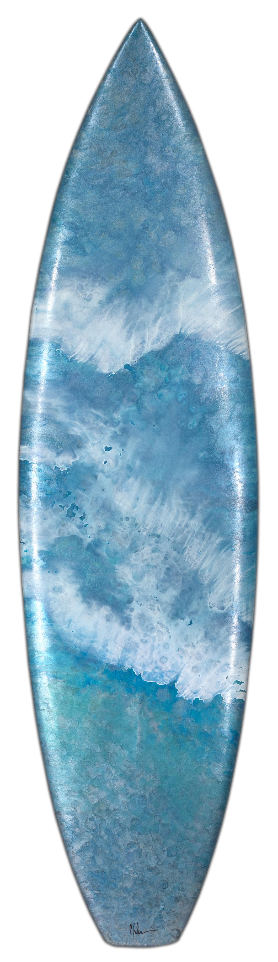 Whispers of Love - Surfboard Art
