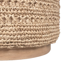 Load image into Gallery viewer, Nerina Raffia Side Table
