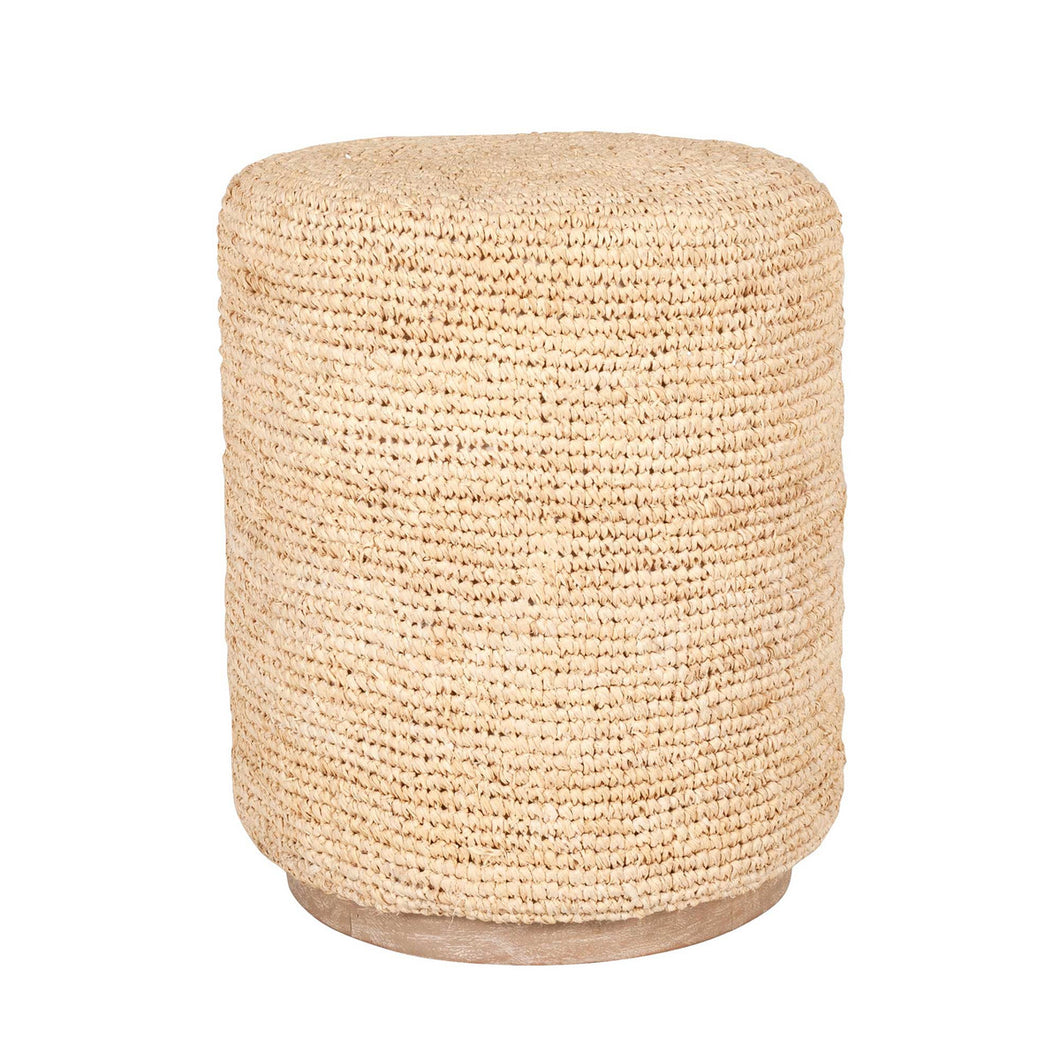 Surfside Round Stool - Natural