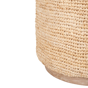 Surfside Round Stool - Natural