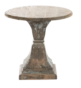 Aria Accent Table - Antique Sky Grey