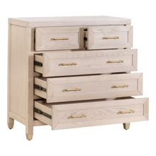 Load image into Gallery viewer, Stella 5 Drawer High Chest - Honey Oak
