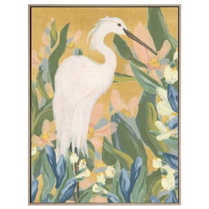 Floral Egret I