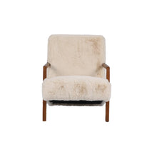 Load image into Gallery viewer, Faux Fur Upholstered Chair
