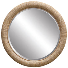 Load image into Gallery viewer, Mariner Round Mirror - Natural
