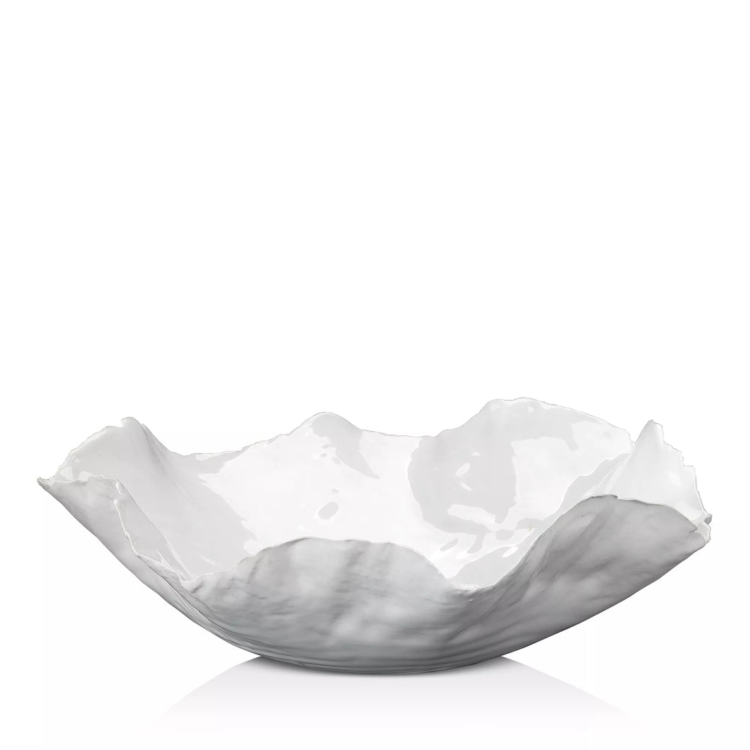 Large Peony Bowl - White