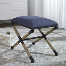Load image into Gallery viewer, Firth Small Bench - Navy
