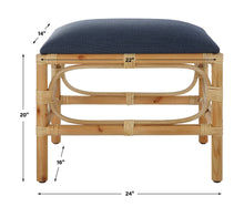 Load image into Gallery viewer, Laguna Small Bench - Navy
