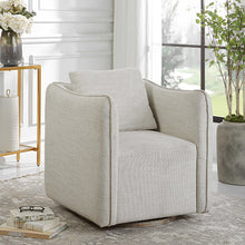 Load image into Gallery viewer, Corben Swivel Accent Chair
