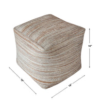 Load image into Gallery viewer, Shiro Beige Pouf
