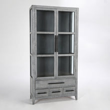 Load image into Gallery viewer, Simon Tall Cabinet Antique - Blue
