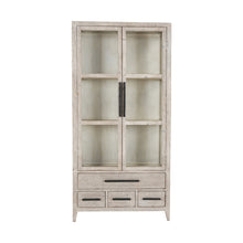 Load image into Gallery viewer, Simon Tall Cabinet Antique - Antique White
