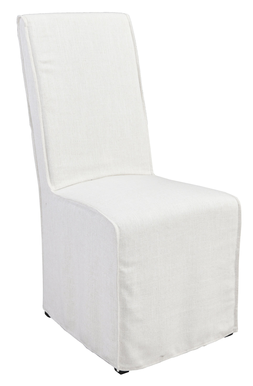 Jordan Upholstered Dining Chair - White