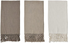 Load image into Gallery viewer, Macrame Throw - 3 Colors

