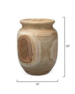 Topanga Wood Vase