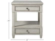 Load image into Gallery viewer, Escape Nightstand 2 Drawer
