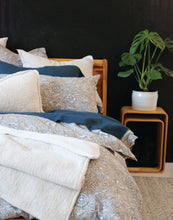 Load image into Gallery viewer, Brighton - Natural/Navy Duvet by Pom Pom at Home
