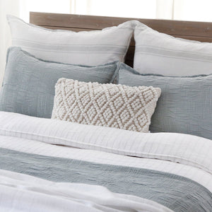 Coco Hand Woven Pillow by Pom Pom at Home