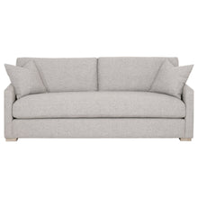 Load image into Gallery viewer, Clara - 86&quot; Mineral Silver Slim Arm Sofa
