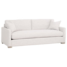 Load image into Gallery viewer, Clara - 86&quot; Stone Basketweave Slim Arm Sofa
