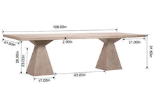 Load image into Gallery viewer, Ellery 108&quot; Dining Table
