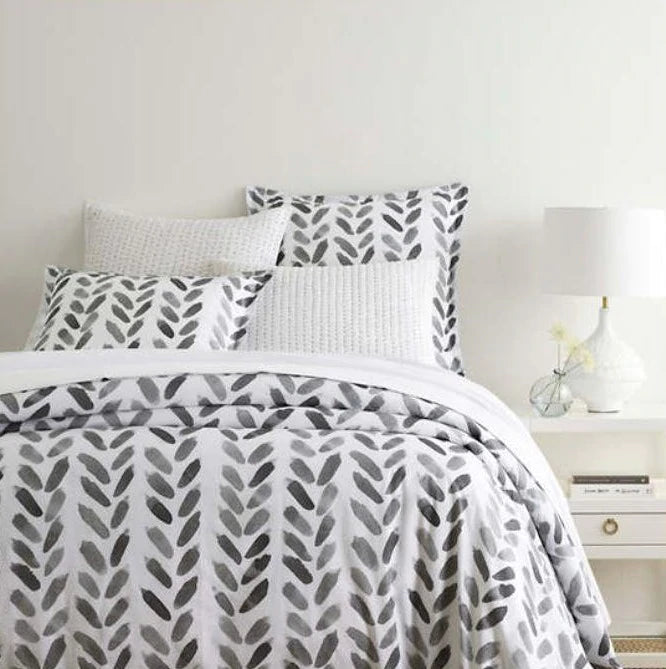 Grey Brush Duvet by Pine Cone Hill