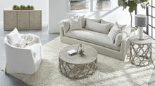 Load image into Gallery viewer, Haven - 96&quot; Bisque French Linen Slipcover Sofa
