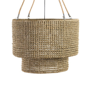 Sultan 32" Woven Chandelier - Natural