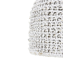 Load image into Gallery viewer, Delphine 24&quot; Woven Chandelier - White
