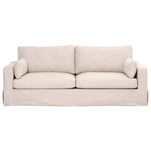 Load image into Gallery viewer, Maxwell - 89&quot; Bisque French Linen Sofa

