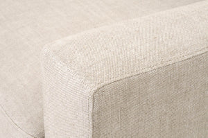 Maxwell - Bisque French Linen Sofa Chair