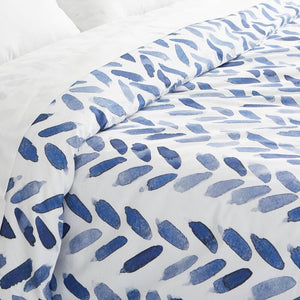Blue Brush Duvet by Pine Cone Hill
