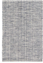 Load image into Gallery viewer, Marled Woven Cotton Rug - Indigo
