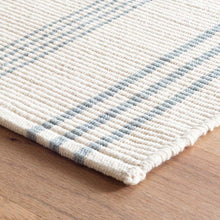 Load image into Gallery viewer, Swedish Stripe Woven Cotton Rug
