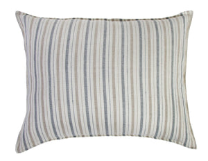 Naples - Ocean/Natural Pillows with Insert by Pom Pom at Home