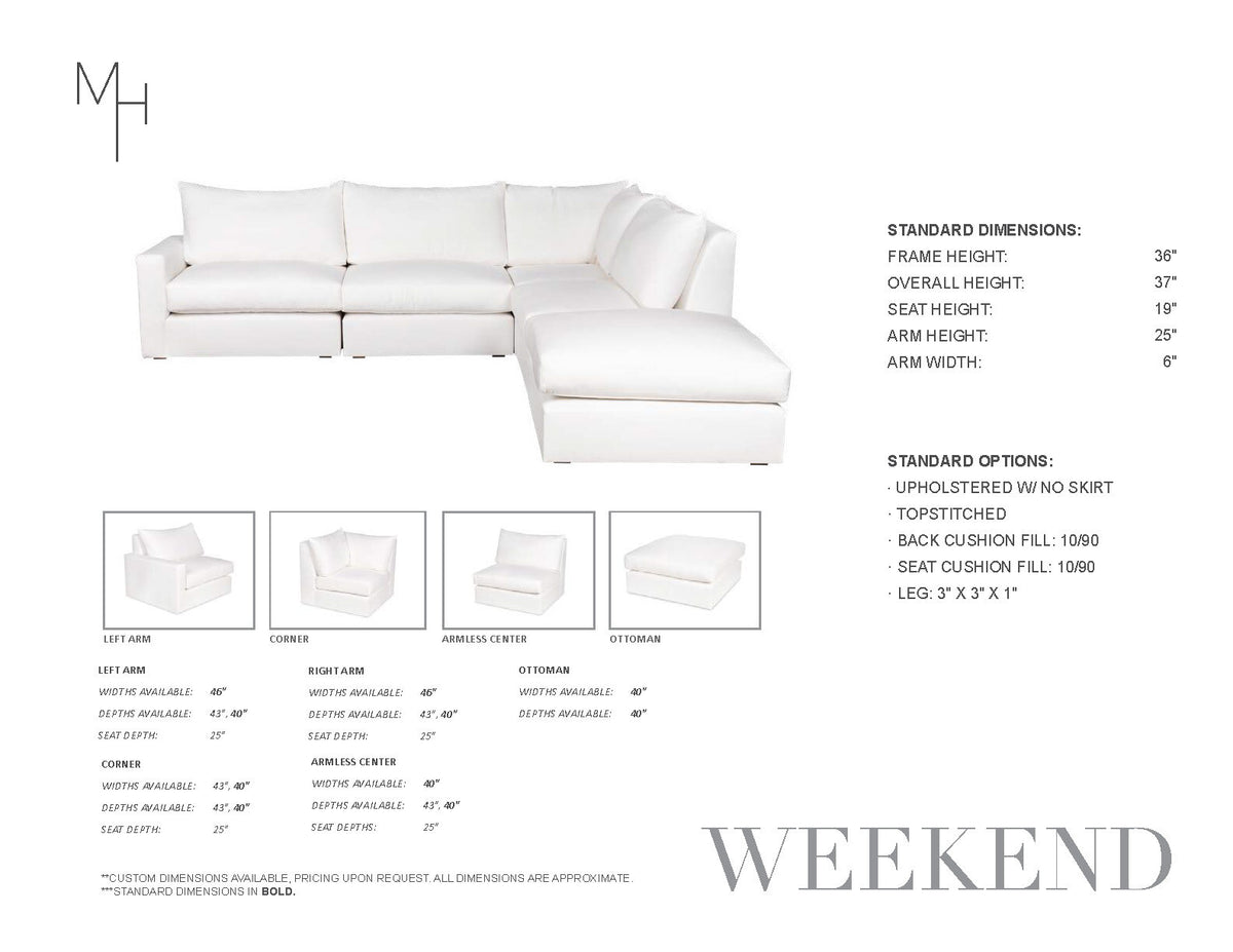Weekend Sofa – Cottage Furnishings