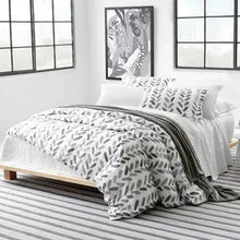 Load image into Gallery viewer, Grey Brush Duvet by Pine Cone Hill
