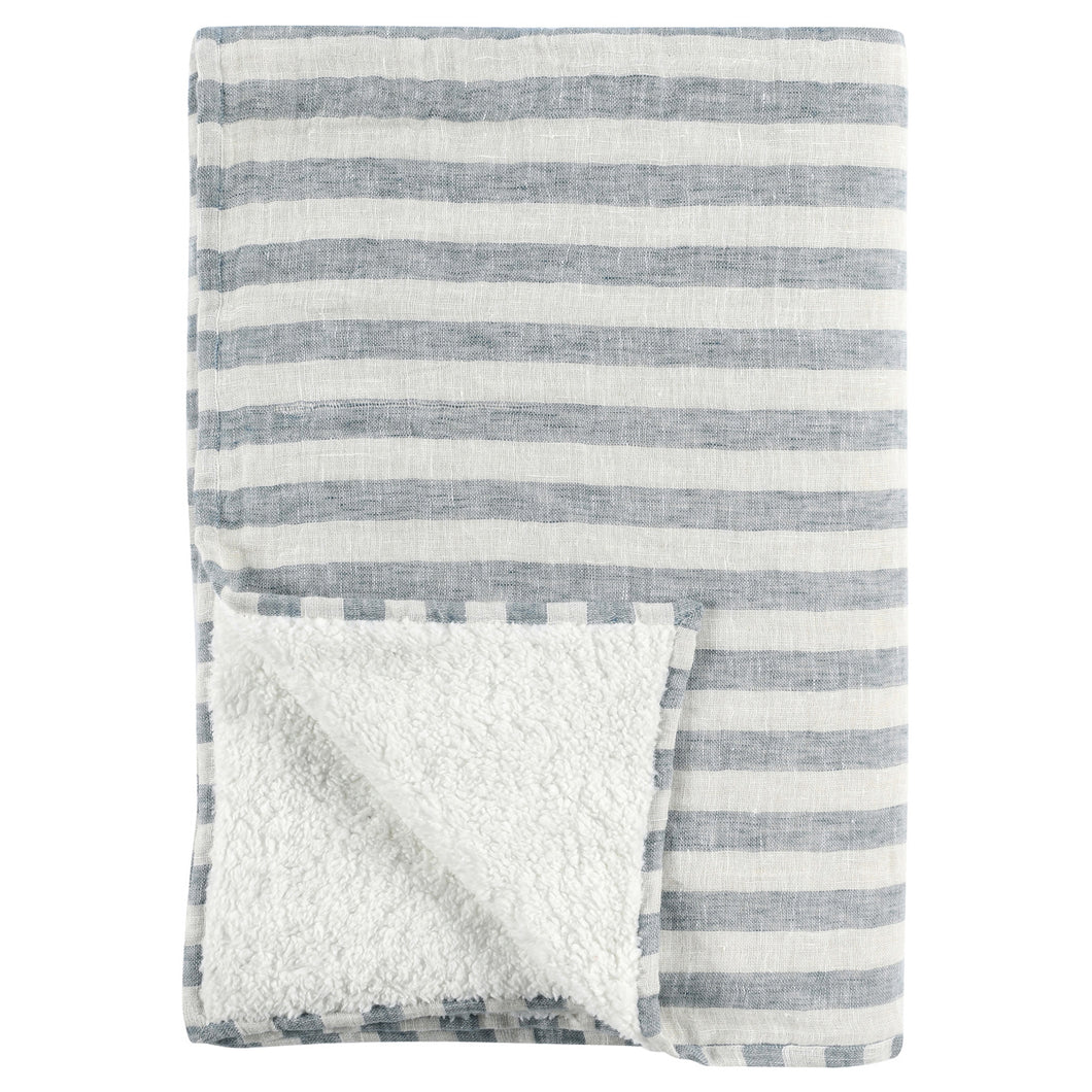 Cyprus - Blue/Ivory Throw